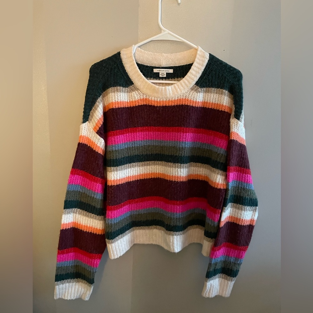 Very colorful and comfortable sweater from American Eagle. Almost brand new.